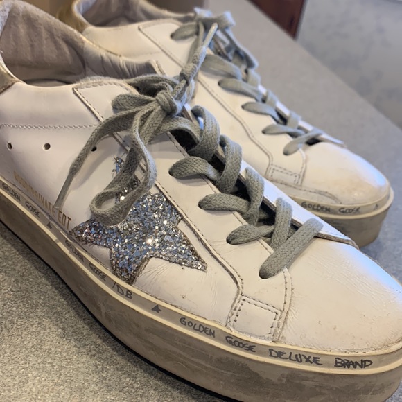 💫 👟 Authentic Golden Goose Hi Star Sneakers👟 ⭐️ - Picture 4 of 8